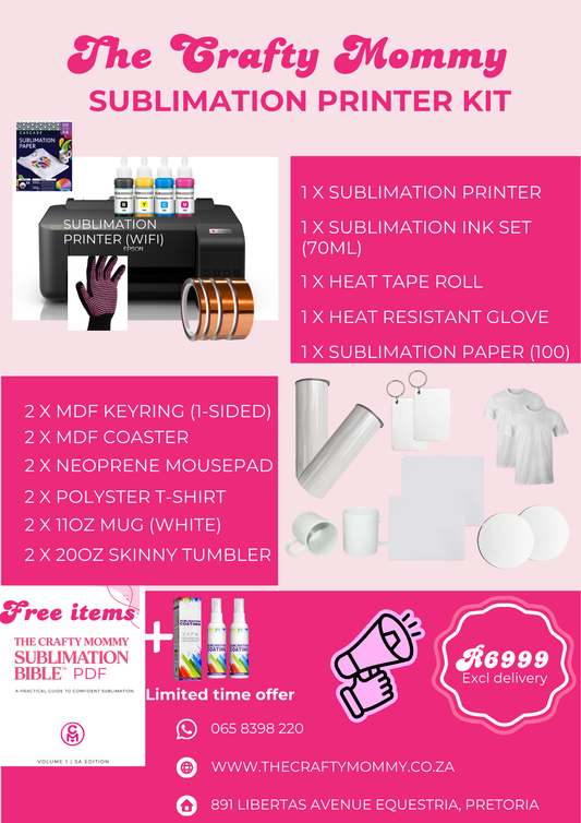 Sublimation Printer Starter Kit