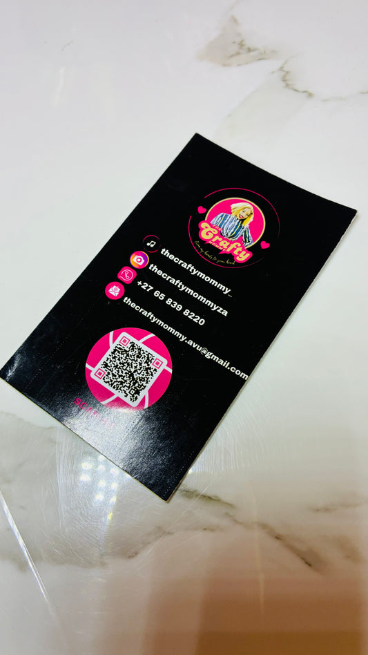 Business Cards| Thank you cards | Packaging inserts