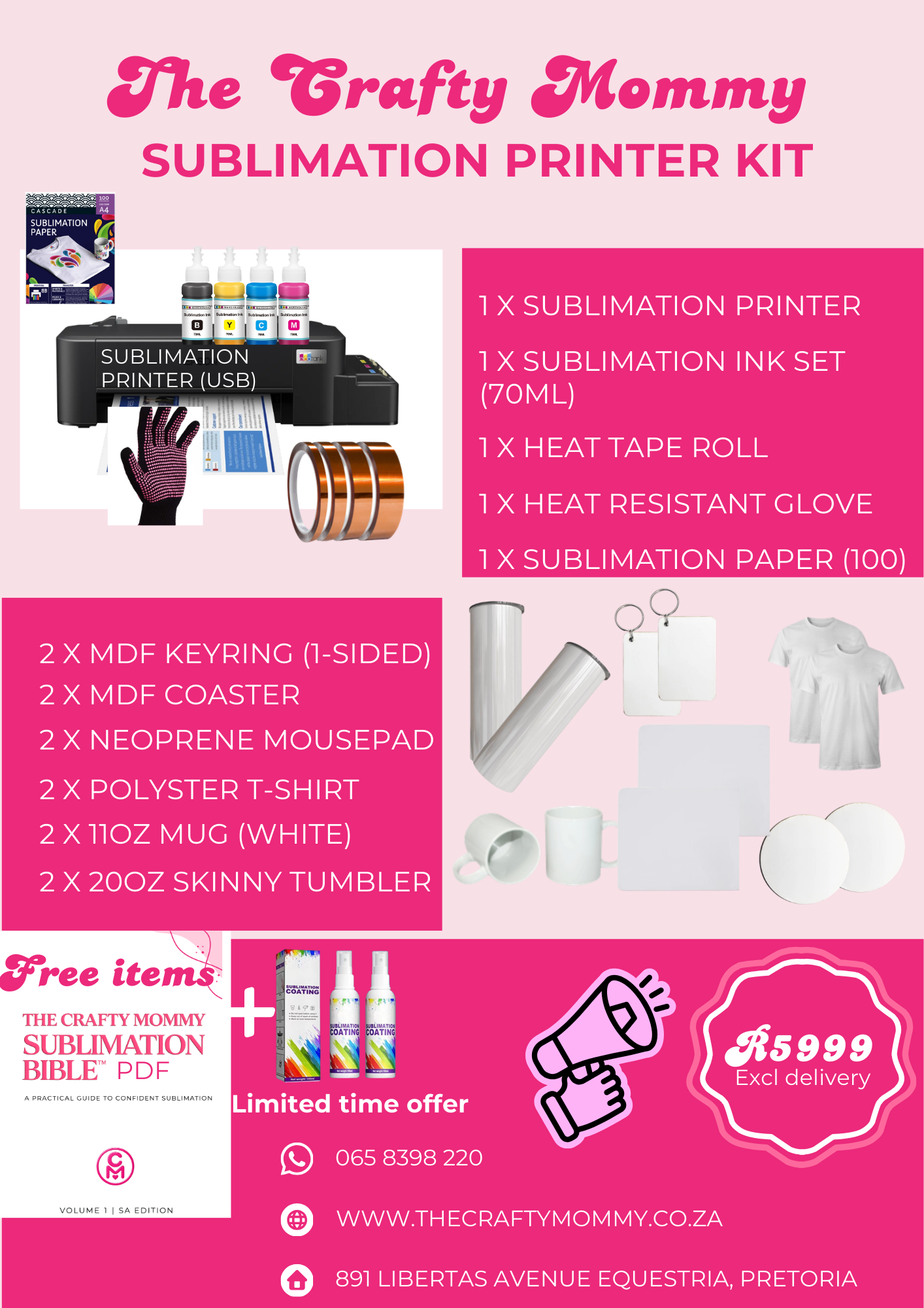 Sublimation Printer Starter Kit