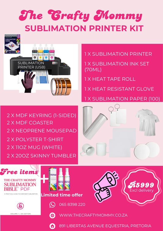 Sublimation Printer Starter Kit