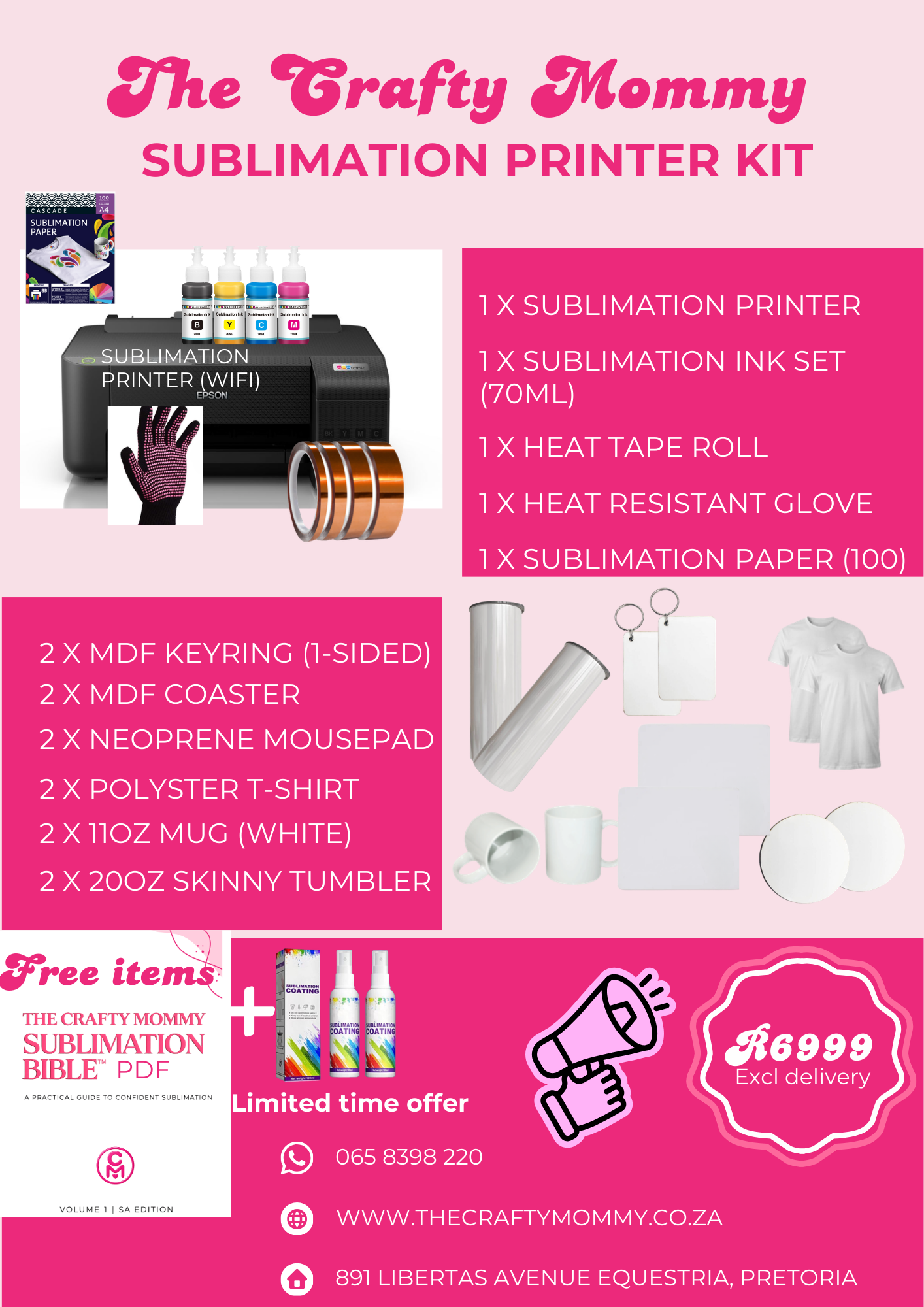 Sublimation Printer Starter Kit