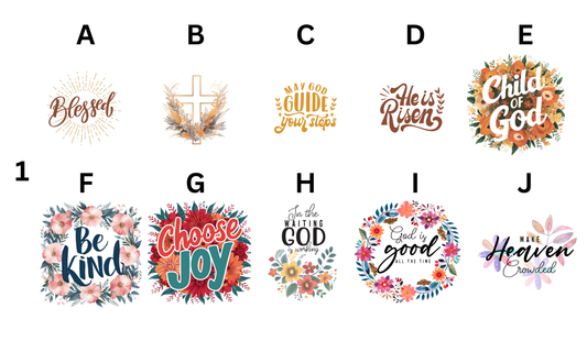 Retail UV DTF Stickers